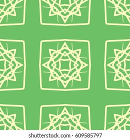 Abstract pattern. Four-sided elements. Openwork lines. Wallpaper. Background.