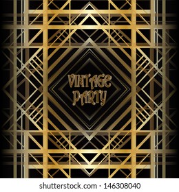 abstract pattern for the frame invitations, cards