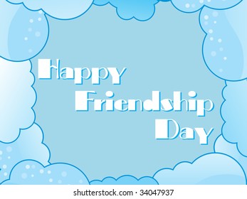 abstract pattern friendship day background