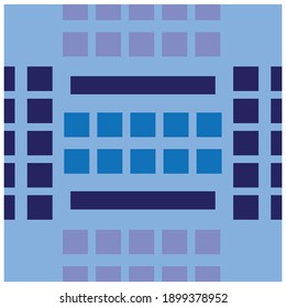 Abstract pattern geometric background design