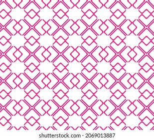 Abstract Pattern geometric background pink 