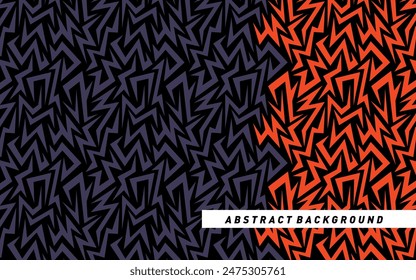 ABSTRACT PATTERN  GEOMETRIC BACKGROUND VECTOR