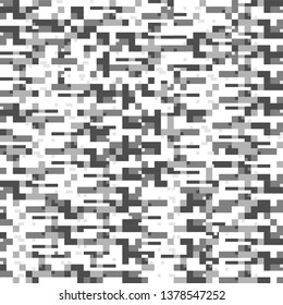 Abstract pattern. Geometric pattern, black and white squares. Seamless