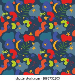 abstract pattern with geometric elements
