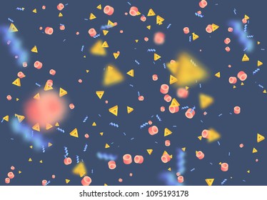 Abstract pattern geometric elements on a dark background. Abstract pattern geometric elements on a dark background.