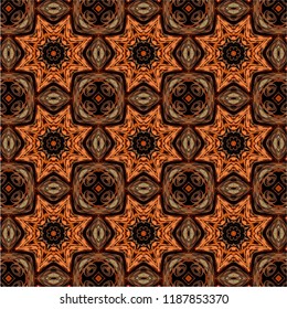 Abstract pattern with abstract geometric floral style. Repeating sample figure and line. For modern interiors design, wallpaper, textile industry.