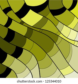 Abstract pattern with geometric motifs