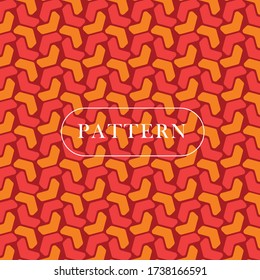 Patrón abstracto con ornamento geométrico. Fondo del vector premium