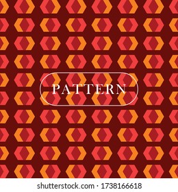Abstract pattern with geometric ornament. Premium Vector Background