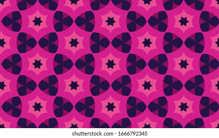 Patrón abstracto con formas geométricas