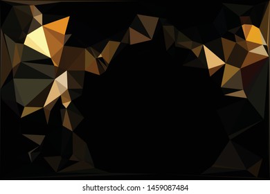 Abstract pattern of geometric shapes. Colorful gradient mosaic backdrop. Geometric  triangular background