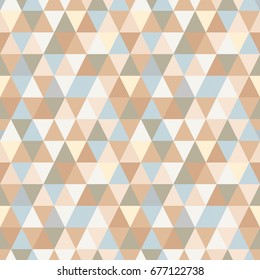 Abstract pattern of geometric shapes. Colorful gradient mosaic backdrop. Geometric hipster triangular background, vector