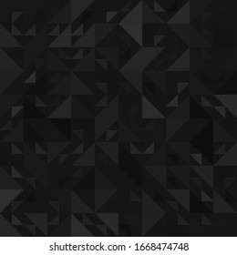 Abstract pattern of geometric shapes. Mosaic backdrop. Geometric  triangular background, vector.