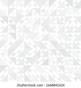 Abstract pattern of geometric shapes. Mosaic backdrop. Geometric  triangular background, vector.