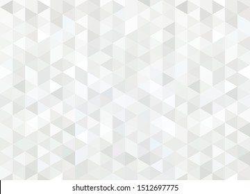 Abstract pattern of geometric shapes. Seamless gray rhombuses mosaic.