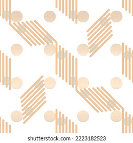 abstract pattern of geometric shapes stripes circles for winter packaging blue pink