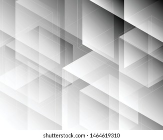 Abstract pattern of geometric shapes. Geometric triangular gray background vector. Beautiful colorful gradient backdrop for making banner or template.