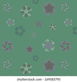 Abstract pattern with geometric stars
