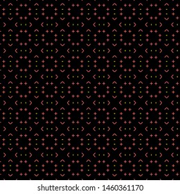 Abstract pattern in geometric style. Classic color with geometric shapes vector.