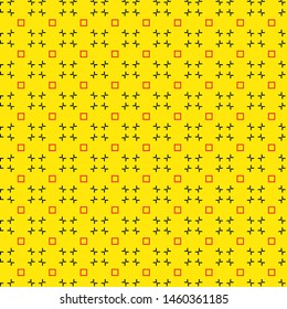 Abstract pattern in geometric style. Classic color with geometric shapes vector.