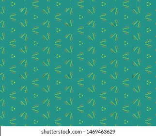 Abstract pattern in geometric style. Classic color with geometric shapes vector.