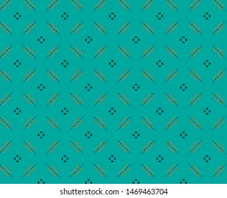 Abstract pattern in geometric style. Classic color with geometric shapes vector.