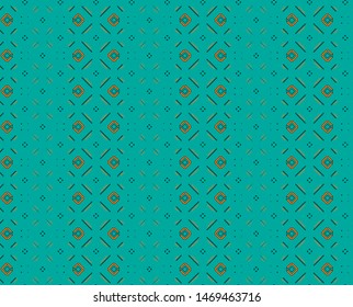Abstract pattern in geometric style. Classic color with geometric shapes vector.