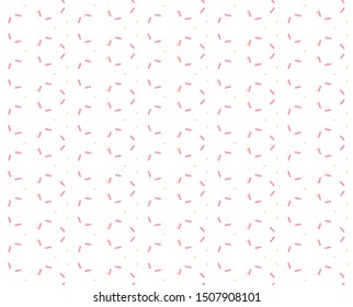 Abstract pattern in geometric style. Classic color with geometric shapes vector - Modern pattern on the white background