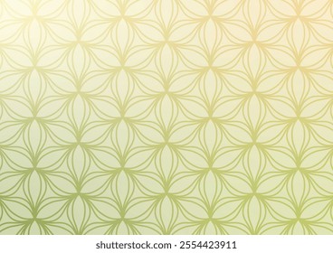 Abstract pattern geometry yellow modern light line background vector illustration.