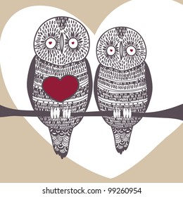 abstract pattern and graphic texture with lacy puzzle pieces and hearts