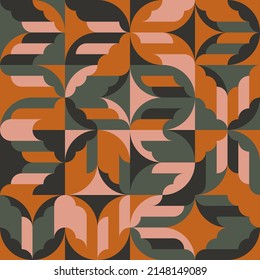Abstract pattern graphics design inspired by postmodern aesthetics arts made with bold geometric shapes and abstract figures for poster, cover, art, presentation, prints, fabric, wallpaper and etc.