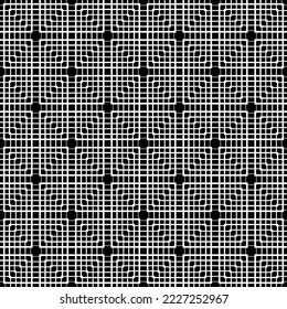 Abstract pattern of gray square seamless pattern. Fashion graphic background. Modern stylish abstract texture. Design colorful template for prints, textile, wrapping, wallpaper. Vector illustration