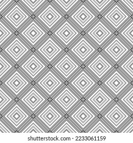 Abstract pattern of gray square seamless pattern. Fashion graphic background. Modern stylish abstract texture. Design colorful template for prints, textile, wrapping, wallpaper. Vector illustration