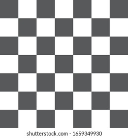 Abstract Pattern, Gray-white Chessboard For Design