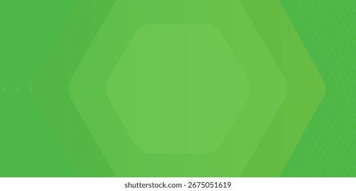 Abstract pattern green hexagon. Modern concept. Simple minimal for layout, wallpaper, overlaly.