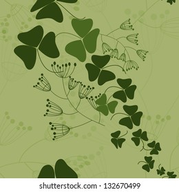 abstract pattern of green lines foliage