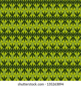 abstract pattern of green lines foliage