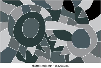 abstract pattern with grey tone color. modern geometric texture.