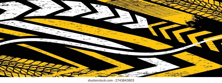 abstract pattern grunge racing background for car wrap sticker
