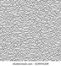 abstract pattern with hand drawn chaos lines or stripes. strokes. Wave background