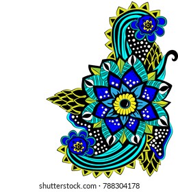 Abstract pattern. Hand-drawn, doodle