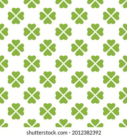 Abstract pattern heart green gradient Vector illustration 