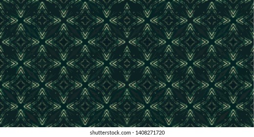 Abstract Pattern Illustration Background Texture In Geometric Ornamental Style.