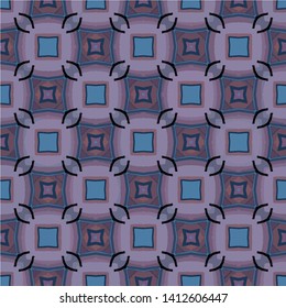 Abstract Pattern Illustration Background Texture In Geometric Ornamental Style