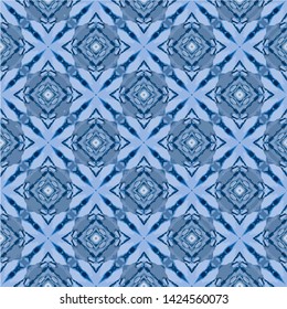 Abstract Pattern Illustration Background Texture In Geometric Ornamental Style