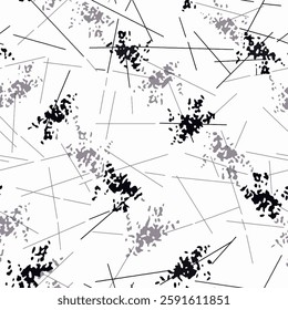 Abstract Pattern Illustration Background Texture In Geometric Ornamental Style