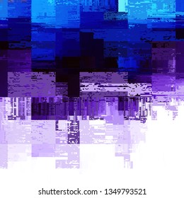 Abstract pattern with imitation of a grunge dirty texture. White background. Vector image.
