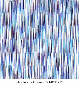 Abstract pattern with imitation of a grunge texture with thin vertical lines. Vector seamless image.