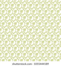 
Abstract pattern of intertwined gray circular lines on white. Seamless vector illustration for hoop, surface, wrapping, cards, wallpaper.
