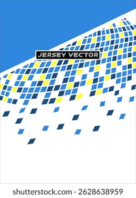 Padrão abstrato Jersey Design Geométrico